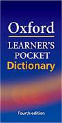 Image of Oxford: Learner's Pocket Dictionary